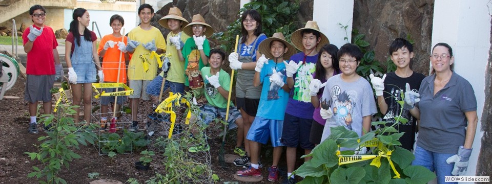 Gardening HMS Style!